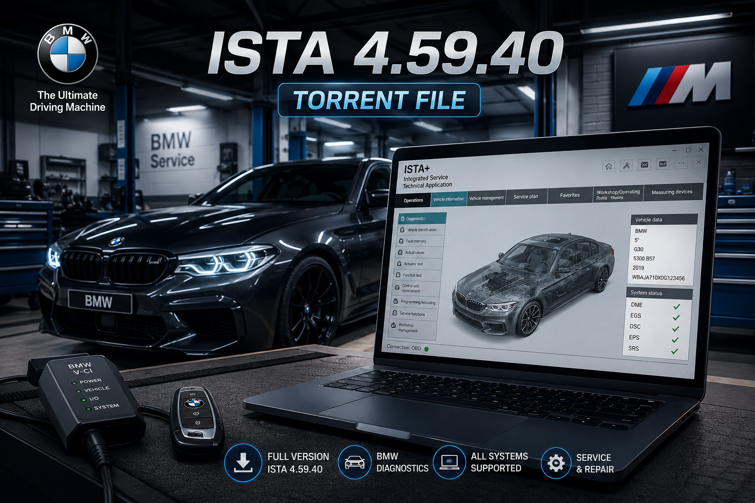 ISTA 4.59.40 latest version Fully Activated and FULLY REMOTE! - Image 2
