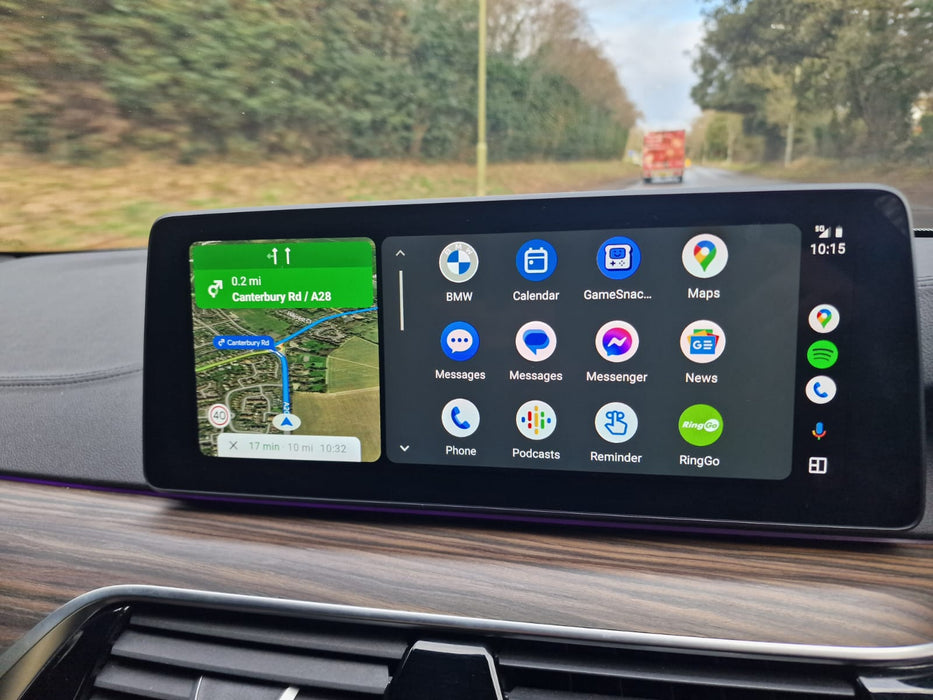 iDrive 7 MGU Fullscreen CarPlay + Video-in-Motion